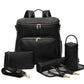 Large PU Leather Diaper Backpack