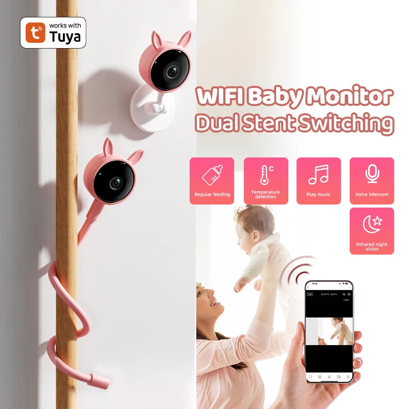 Tuya Smart Baby Monitor WiFi Video Camera