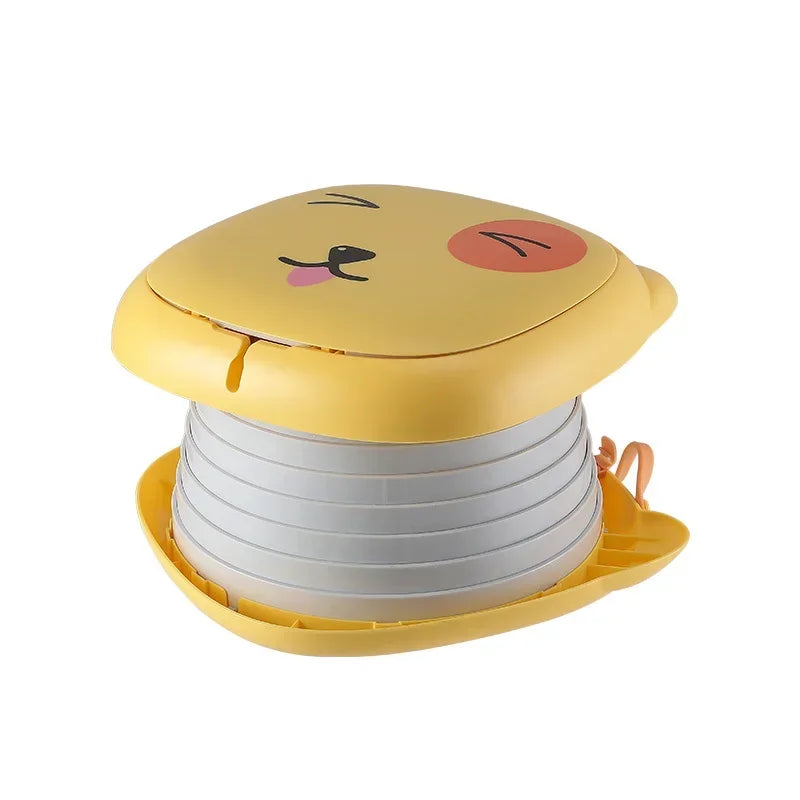 Portable Toddler Potty – Compact, Foldable, Anti-Odour Travel Toilet for Kids
