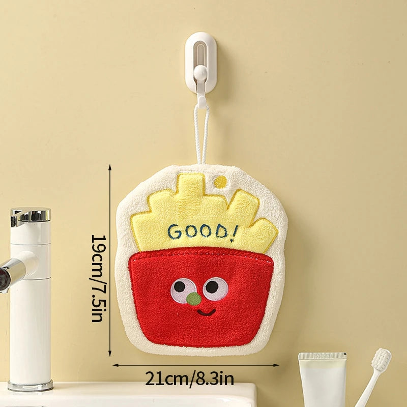 Hand Towels Wet Wipes Towel Bread Cheese Hanging Towel Bathing Towel Kitchen Handkerchief Absorbent Wipe Cloth toallas de mano