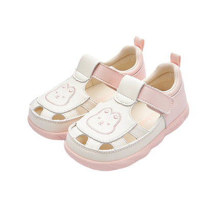 Balabala Baby Sandals Summer 2024 Cute Breathable Soft Sole Shoes for Toddlers Daily Casual Wear