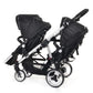 Twin Stroller Foldable Stroller High View Stroller Sit or Lie Down Double Multifunction Trolley Baby Products Strollers Trolleys