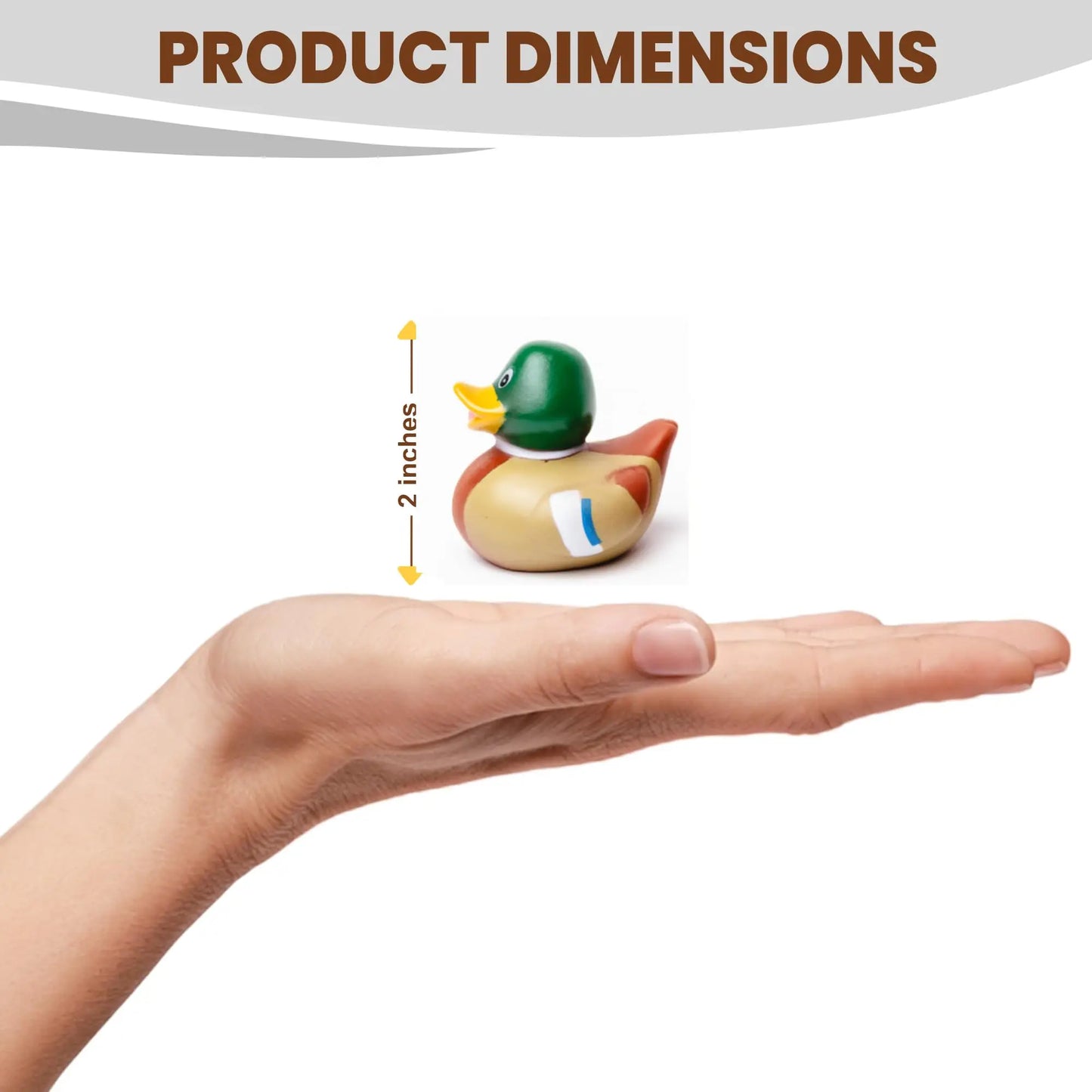 12/24pcs Mallard Rubber Duckies - Rubber Duck Bath Toys and Jeep Ducks for Party Favors