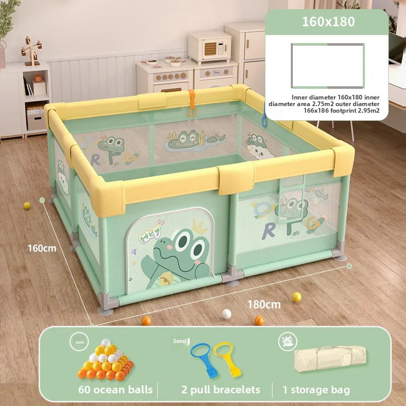 Non-Toxic Baby Playpen with Crawling Mat