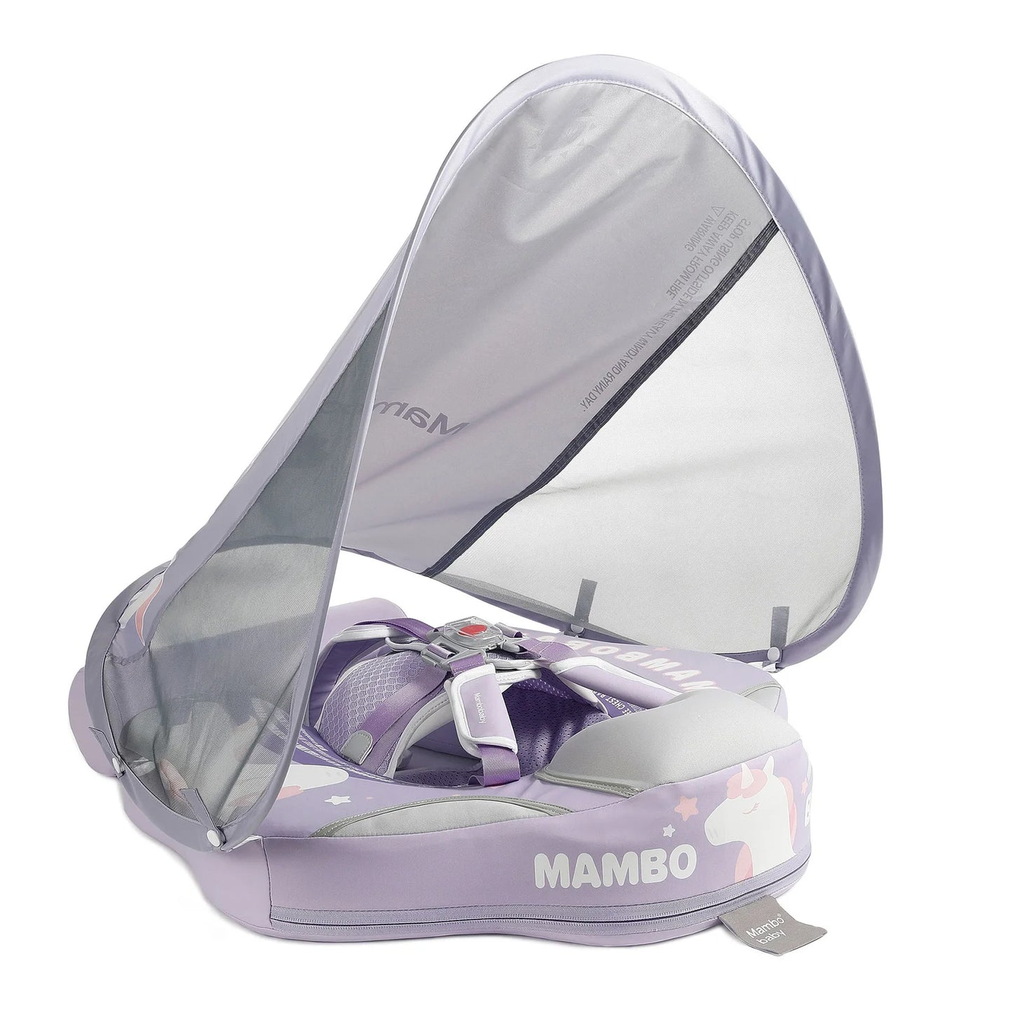 Toddler Pool Float – Baby Swim Trainer with Sun Canopy