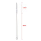 Kids Bottle & Straw Cleaner | Long Handle Stainless Steel Brush, Soft Bristles