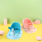 Infant Shower Seat Portable Baby Sit Take Shower Young Children Bathroom Bath Newborns Home Travel Can Used With Bathtub