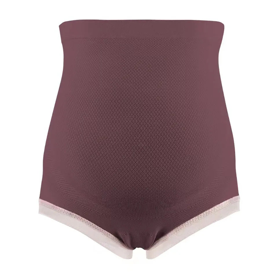 Breathable and Comfortable Maternity Panties with High Waist and Belly Support Seamless Design Intimates Suitable Pregnant Women