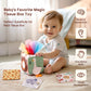 Montessori Baby Toys Wooden Cartoon Block Rattle Toys Early Educational Toys for Kids Wooden Craft Toddler Toys Baby Accessories
