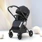 Ultra-light Four-wheel Baby Stroller Can Sit or Lie Down High-view Simple Baby Stroller Two-way Foldable Children's Stroller
