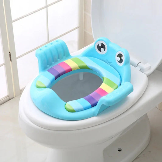 Baby Potty Training Seat – Adjustable Toilet Chair with Step Stool & Cute Design