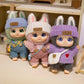 Family Animal Plush Toy – DIY Vinyl Keychain for Kids