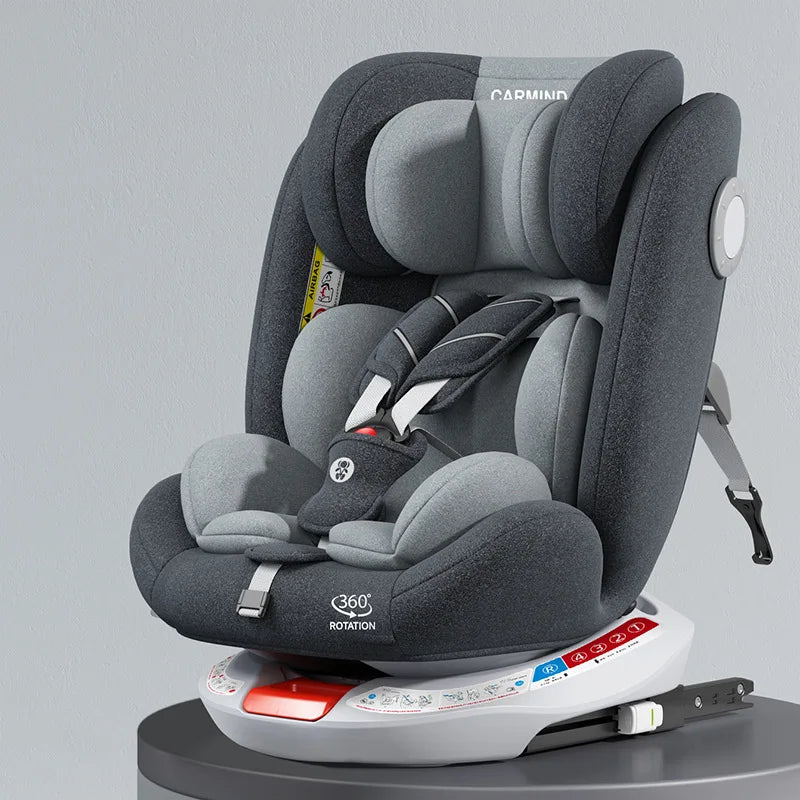 Carmin Child Car Safety Seat. Lying Adjustable Car Child 0-1 Years Old Baby ISOFIX Hard Interface Free Shipping