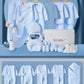16/18/19/21/22pcs Newborn Clothes Set Angel Wing Baby Clothing Suit Pure Cotton 0-1Y Kids Unisex Infants Underwear Set No Box
