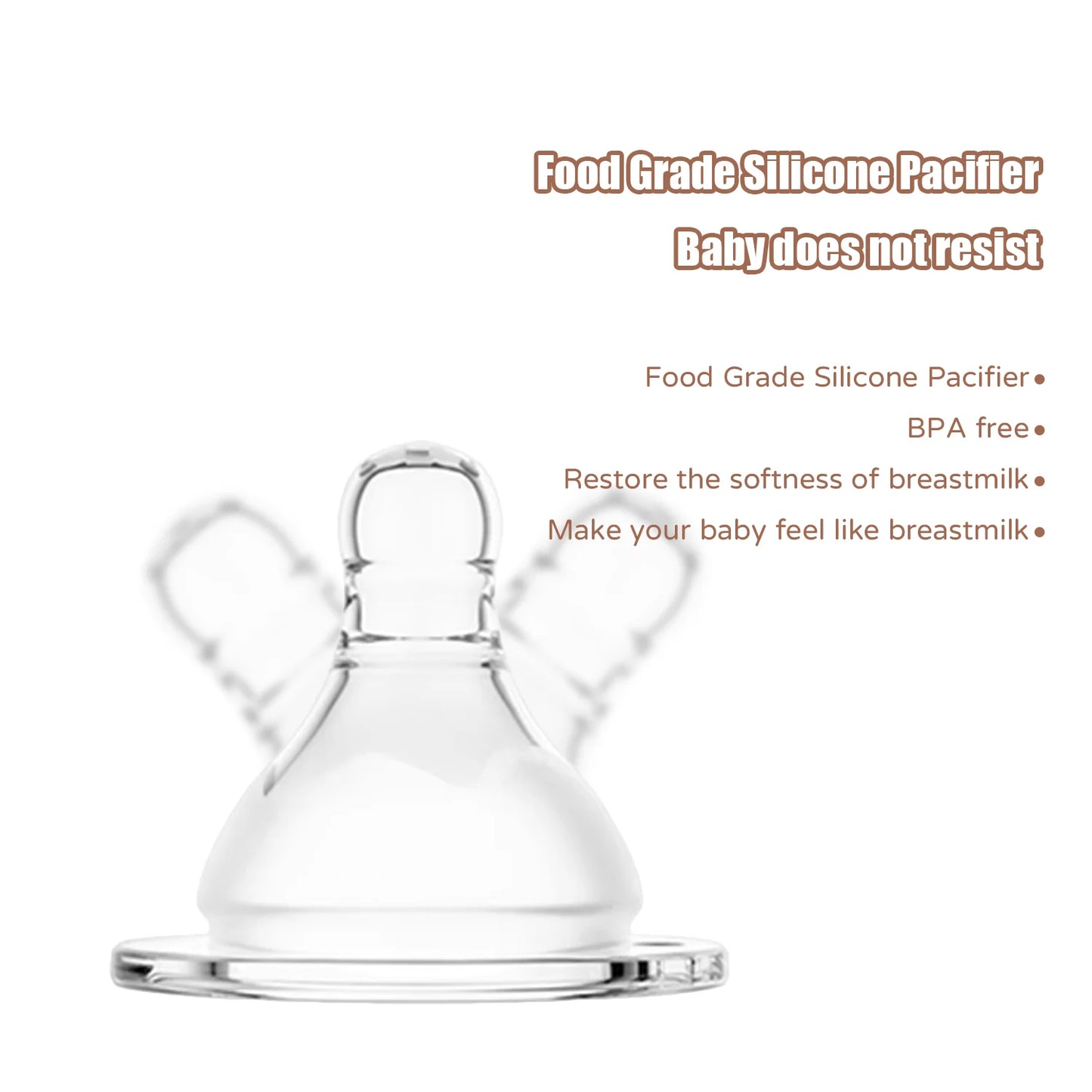 Biberon pour nouveau-né – 150/270 ml, en polypropylène sûr, anti-fuites