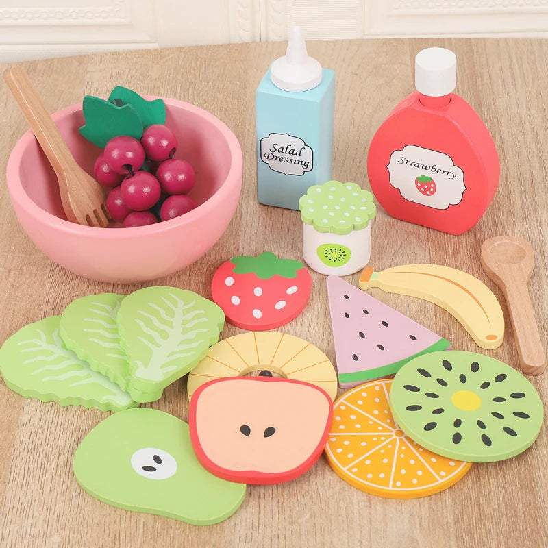 Wooden Play Food Set – Cook & Create!