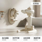 Baby Standing Bath Shower Station Infant Toddler Foldable Multi-Function Adjustable Hair Bottom Washing Portable Lightweight
