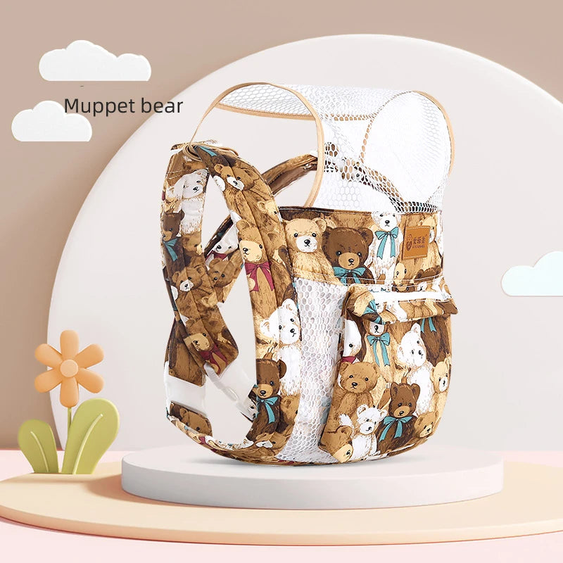 Baby Carrier Multifunction Breathable Comfortable Ventilation Infant Carrier Back Front Facing Backpack Wrap Newborn Bag Sling