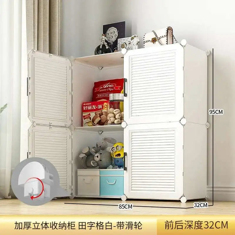 Baby Closet Storage Wardrobe Cupboard Organizer Clothing Rack Modular Wardrobes Chest Dresser Armarios Living Room Cabinets·
