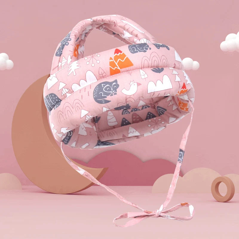 Baby Head Protection Adjustable Soft SafetyBaby Helmet Walk Safety Headguard360°Protection
