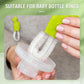 actus Baby Bottle Brush Set | 4-Piece Cleaning Kit for Bottles & Straws
