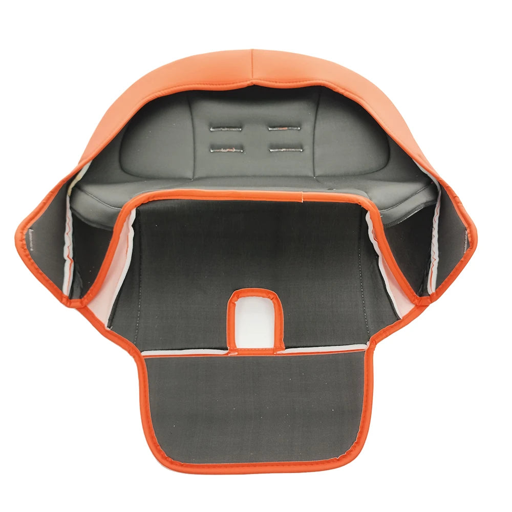 Baby Seat Cushion With 5 Points Harness And Shoulder Crotch PAD PU Leather Cover Customized For Peg Perego Tatamia Highchair