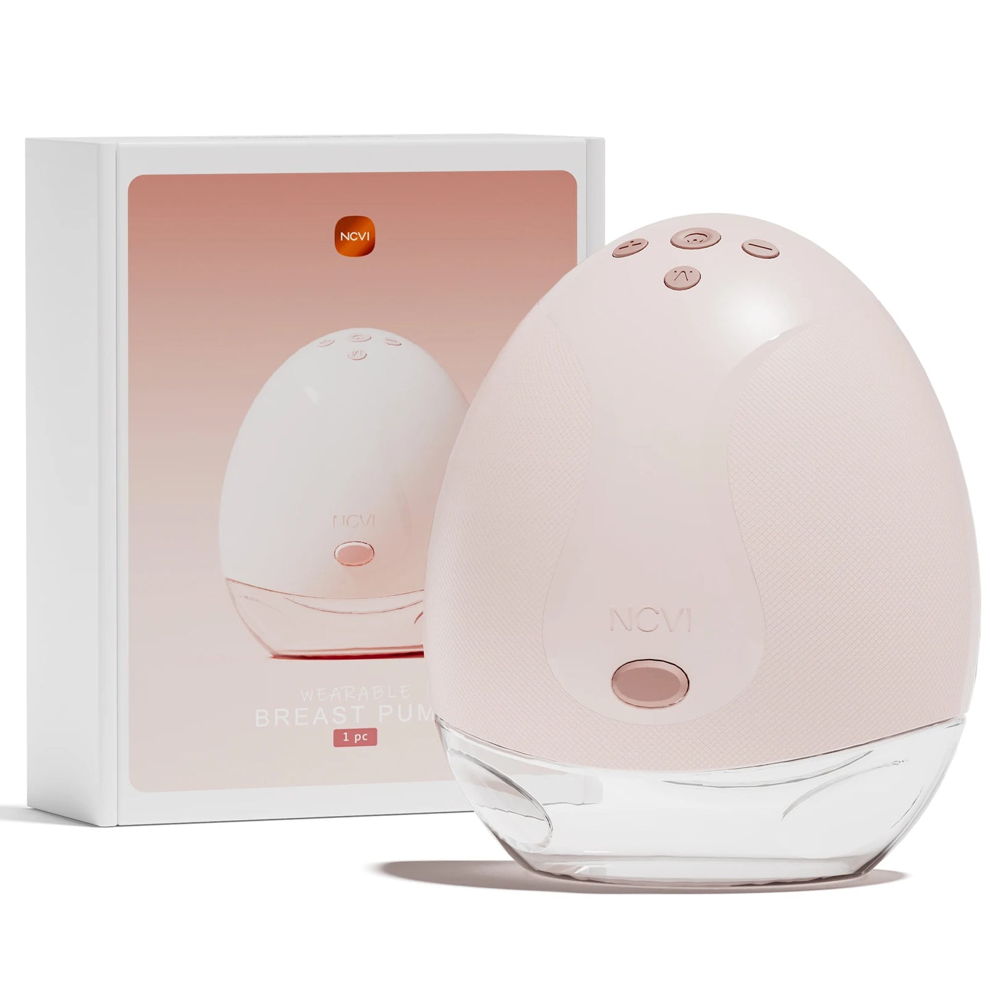 NCVI Hands Free Breast Pump, Double Wearable Breast Pump