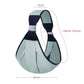Green 1 Pcs Baby Sling Ergonomic Safe And Secure M Position Comfortable Babywearing Carrier