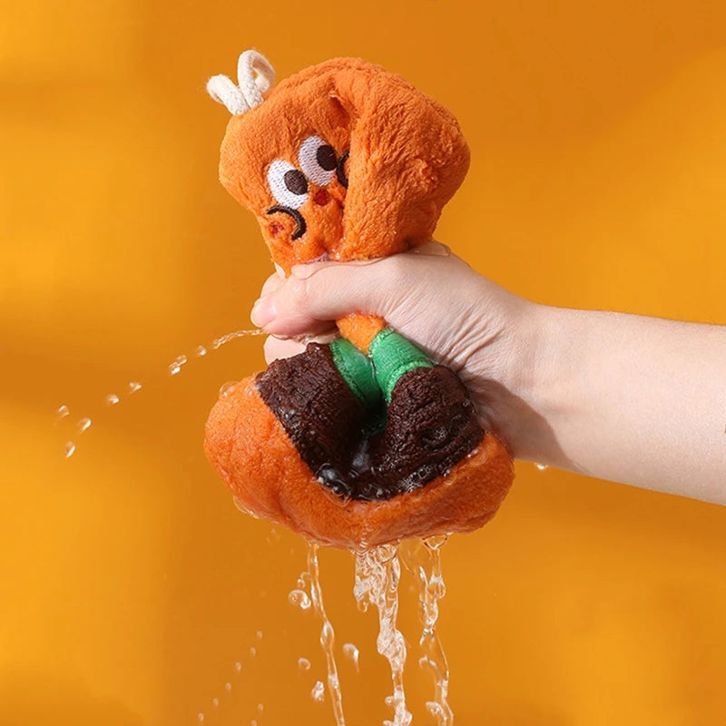 Hand Towels Wet Wipes Towel Bread Cheese Hanging Towel Bathing Towel Kitchen Handkerchief Absorbent Wipe Cloth toallas de mano