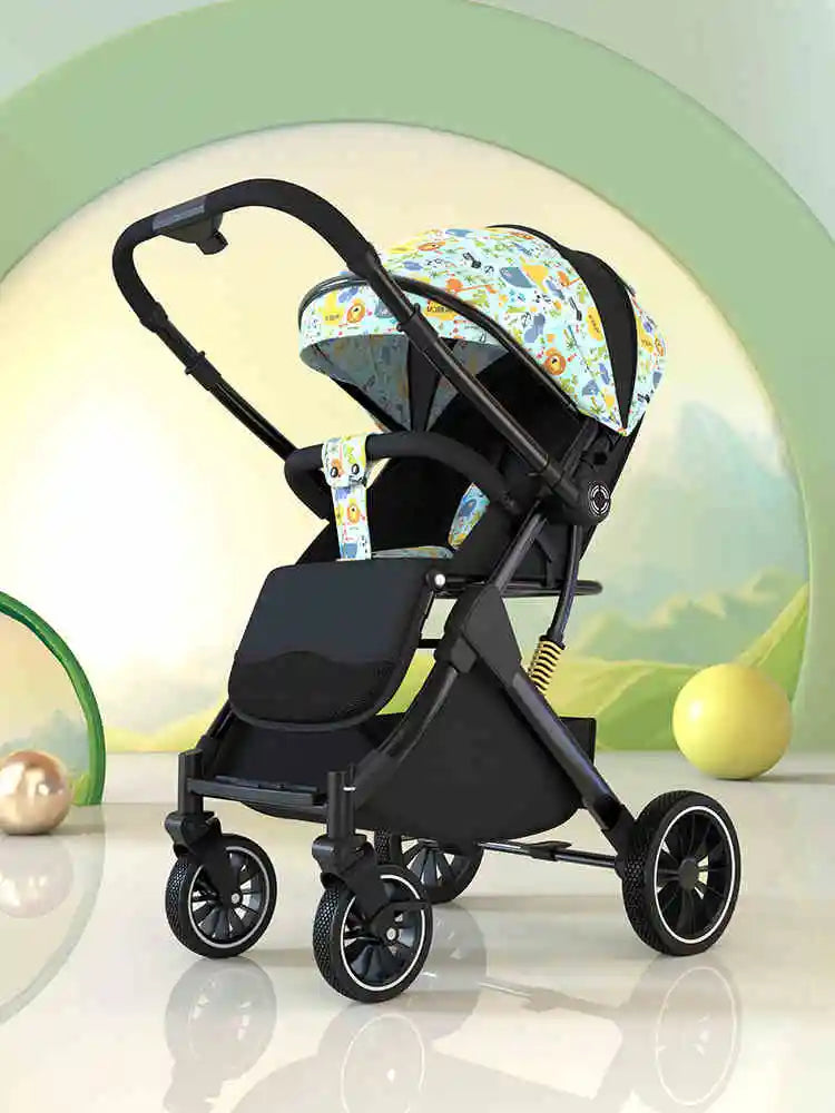 Lightweight baby stroller baby stroller 0 to 3 years Baby stroller with baby comfort Sit and lie multiple child stroller