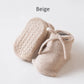 Baby Shoes Socks Warm Thick Infant Floor Socks Toddler Shoes Non-Slip Sole Casual Newborn Booties For Boys and Girls