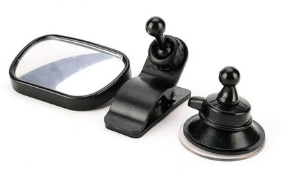2 In 1 Kids Monitor Baby Rear View Mirror In-Car Baby Observation Mirror Car Rear Seat Child Safety Mirror Easy Installation