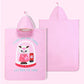 Kids Beach Poncho Towels Quick-Dry Absorbent for Baby Shower, Children's Hooded Bathrobe for Boys Girls Wearable Swim Bath Towel