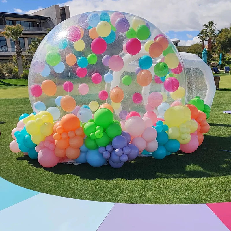 Transparent Inflatable Dome Tent – Birthday & Play