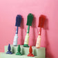 Silicone Baby Bottle Brush Set | Soft Head Cup & Pacifier Cleaners