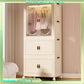 No Assembly Wardrobe Foldable Clothes Storage Cabinet Portable Infant Wardrobe For Bedroom Setup Large Capacity Durable Stylish