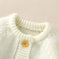 Knitted Baby Jumpsuit & Cap Set