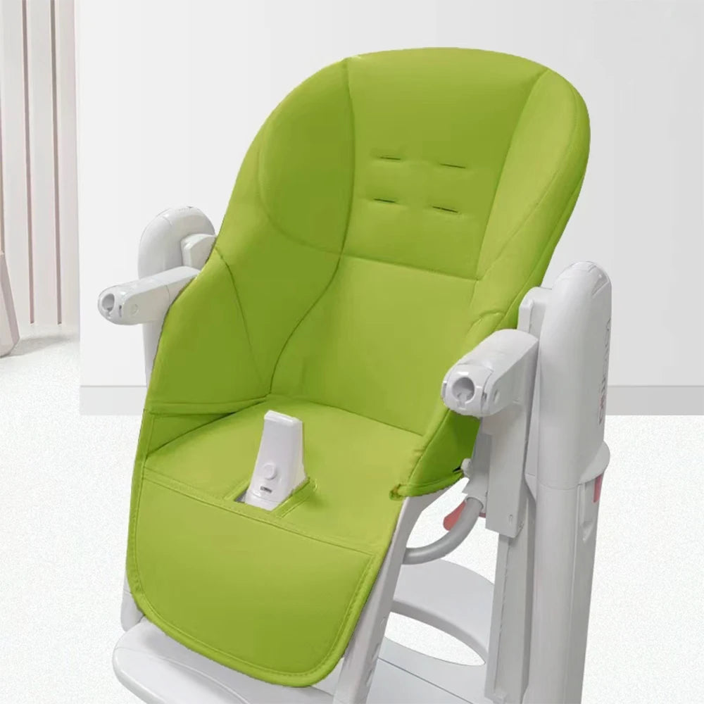 Baby Highchair Seat Cushion For Peg perego Tatamia Series Dinner Chair PU Leather Cover Customized Size Bebe Accessories
