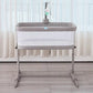 Baby Room Furniture Baby Bedside Crib New Born 9 Height Adjustable Crib Baby Bed Bedside Co-Sleeper bassinet with Mattress