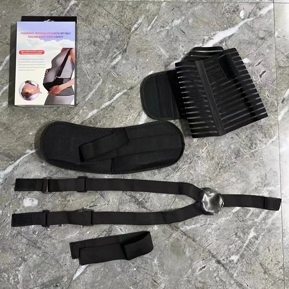 Pregnant Women Support Belly Band Back Clothes Belt Adjustable Waist Care Maternity Abdomen Brace Protector Pregnancy