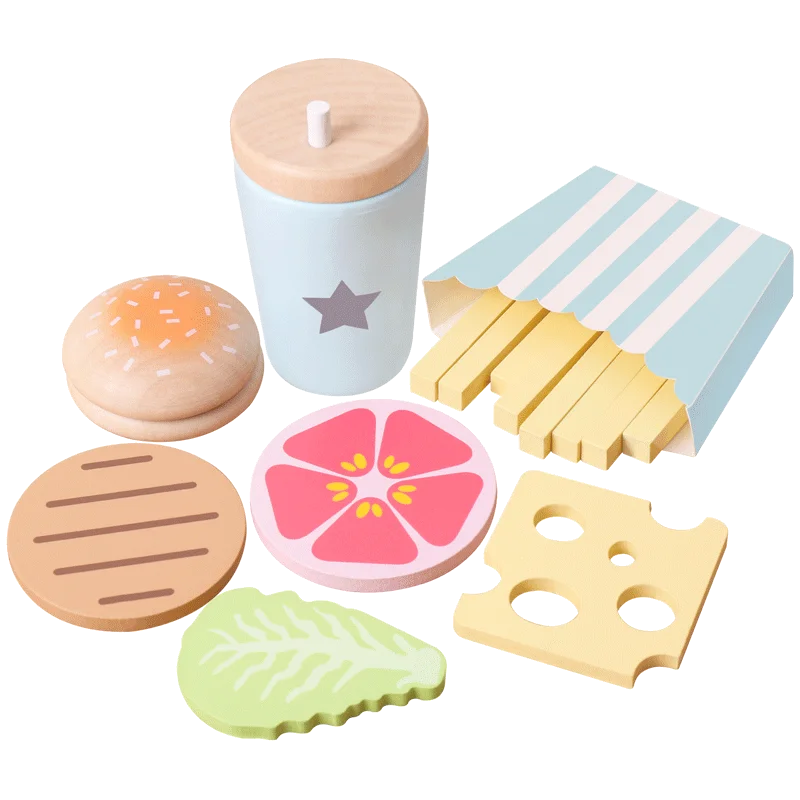 Wooden Play Food Set – Cook & Create!