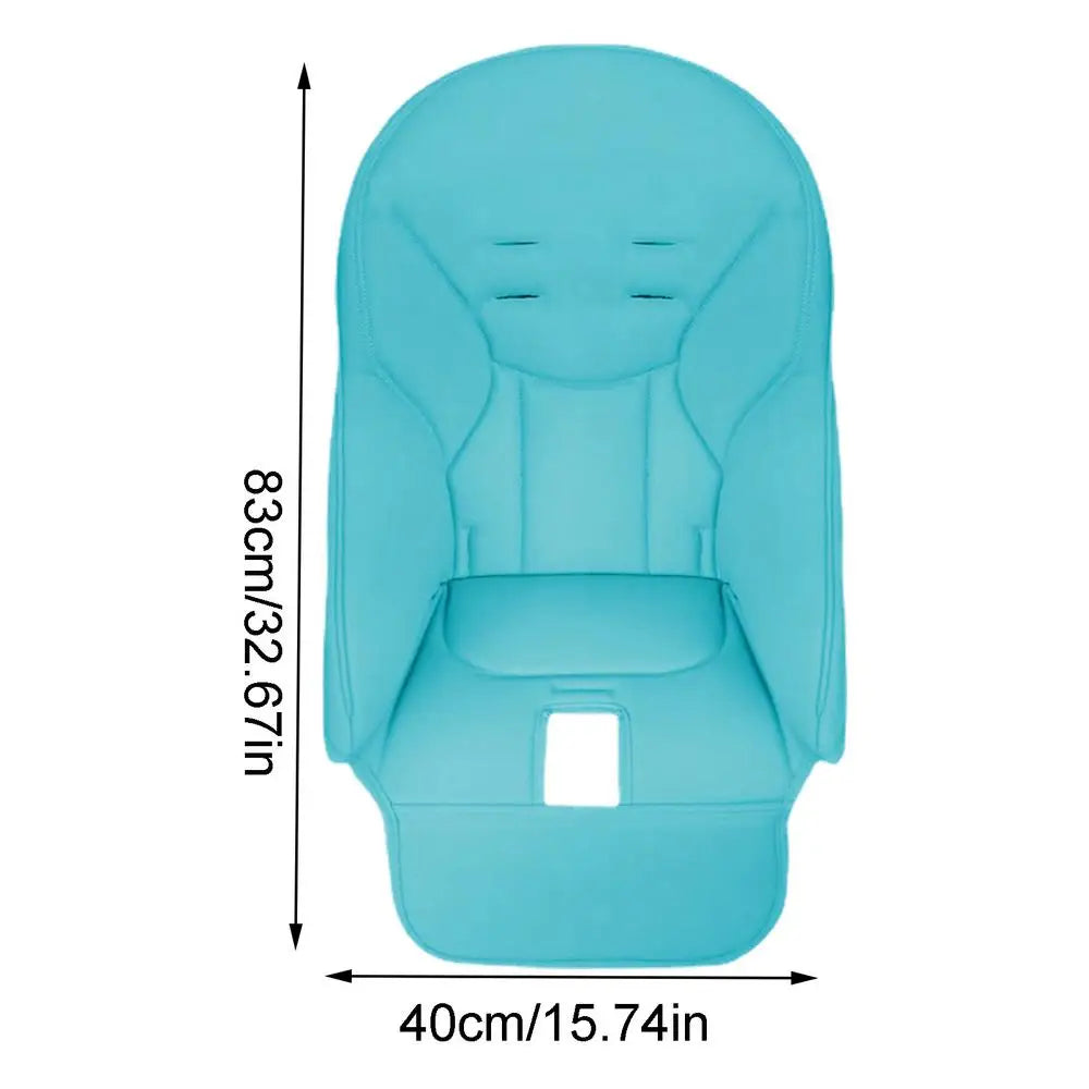 Baby Hight Chair Cushion For Peg Perego Siesta Zero3 Baoneo Kosmic Jane PU Leather Seat Cover With Padding Comfortable For Kids