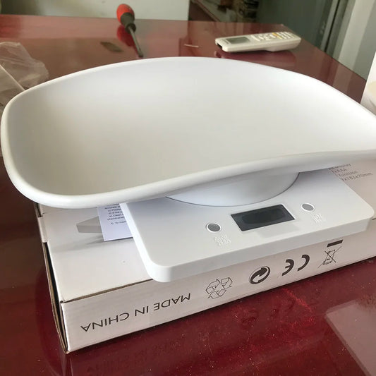 Digital Scale High Precision Gram for Infant Kitchen Dogs Cats Animal Scale Electronic Pet Fruits Vegetable Weighing Tools LCD