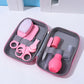 8pcs/set Comb Nose Inhaler EVA Package Care Set Coisas Para Bebê 13pcs Cute Newborn Baby Multifunctional Baby Nail Clippers 8