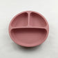 Baby Silicone Suction Plate – Cartoon Smile Face Bowl