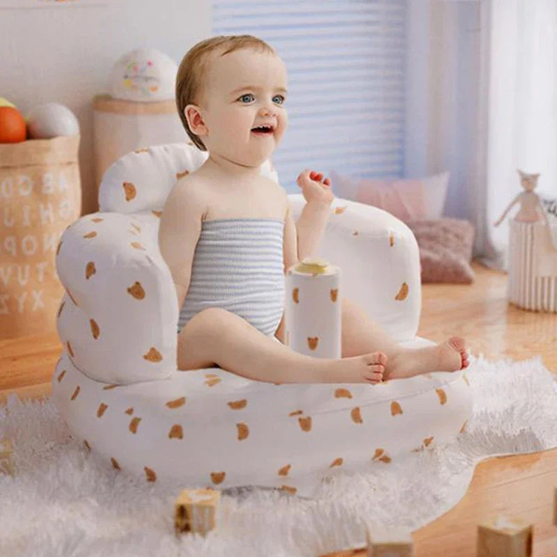 Baby Inflatable Sofa – Portable Multi-Use Bath & Sitting Chair