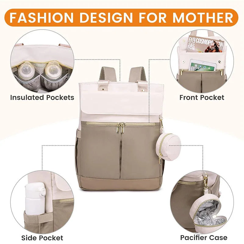 Waterproof Mummy Diaper Bag