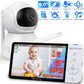 Babyphone avec audio bidirectionnel et caméra nounou PTZ