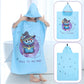Kids Beach Poncho Towels Quick-Dry Absorbent for Baby Shower, Children's Hooded Bathrobe for Boys Girls Wearable Swim Bath Towel