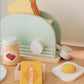 Wooden Toaster Toy – Pretend Play Breakfast Set for Kids